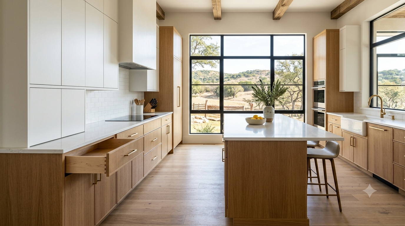 Featured image for: Choosing Custom Cabinets for Hill Country Homes