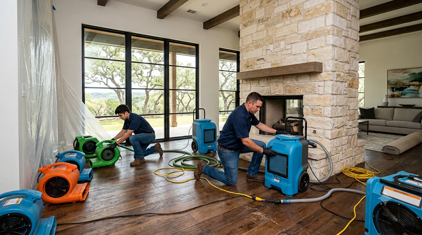 Featured image for: Water Damage Restoration in Boerne & the Texas Hill Country: Why Former Insurance Adjusters Make All the Difference